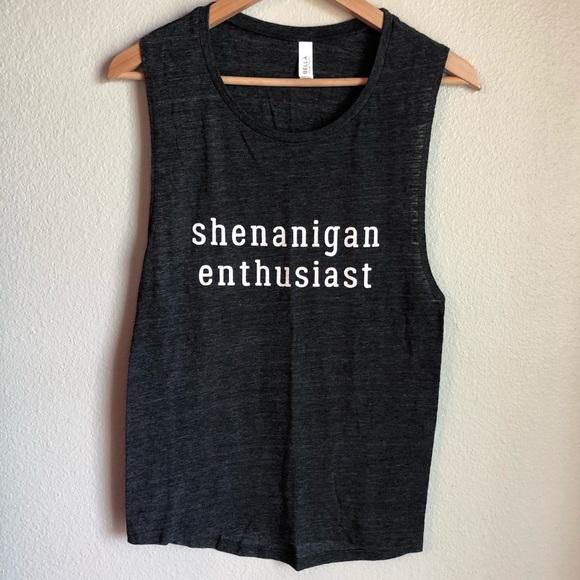 Shenanigan Enthusiast muscle tank - Picture 1 of 3